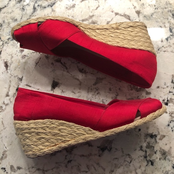 Ralph Lauren Cecilia Espadrille Wedges - Picture 2 of 12